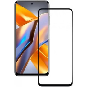 Скло захисне BeCover Poco M5s Black (709252)