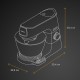 Кухонный комбайн Kenwood KVC 65.001 WH (KVC65.001WH) Кухонный комбайн Kenwood KVC 65.001 WH (KVC65.001WH)