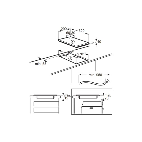 Варочная поверхность Electrolux LHR3233CK Варочная поверхность Electrolux LHR3233CK