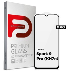 Скло захисне Armorstandart Pro TECNO Spark 9 Pro (KH7n) Black (ARM64652)