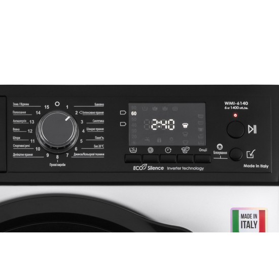 Пральна машина Ardesto WMI-6140 Пральна машина Ardesto WMI-6140