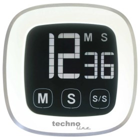 Таймер кухонний Technoline KT400 Magnetic Touchscreen White (KT400)