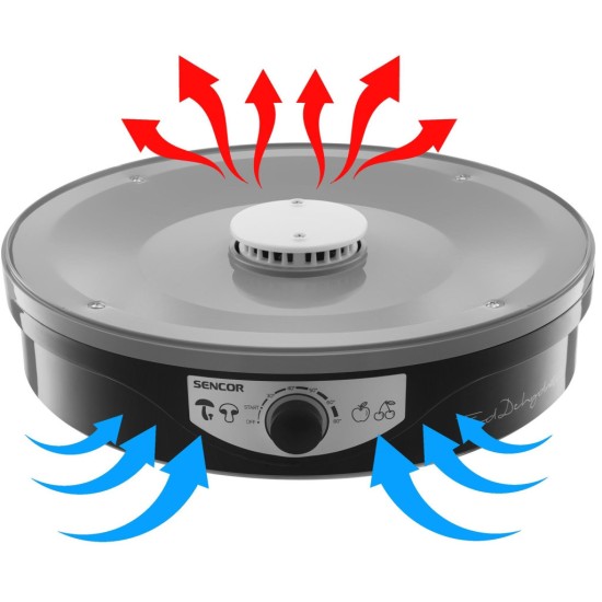 Сушка для овощей и фруктов Sencor SFD3109BK Сушка для овощей и фруктов Sencor SFD3109BK