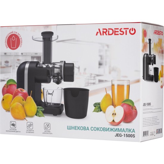 Соковижималка Ardesto JEG-1500S Соковижималка Ardesto JEG-1500S