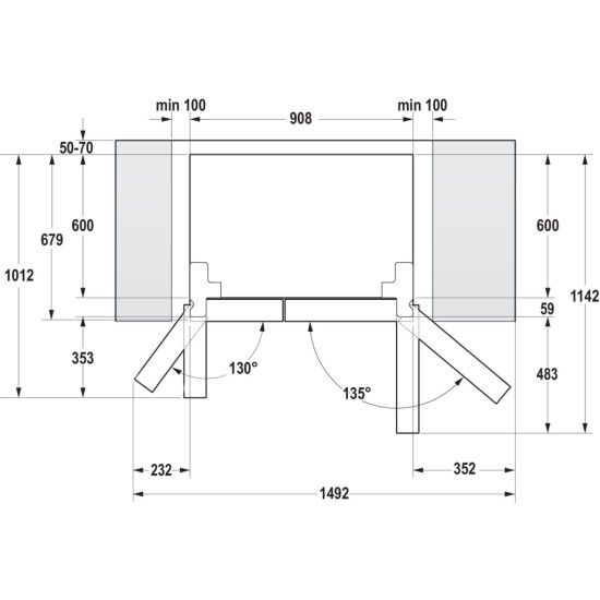Холодильник Gorenje NRS9EVX1 Холодильник Gorenje NRS9EVX1