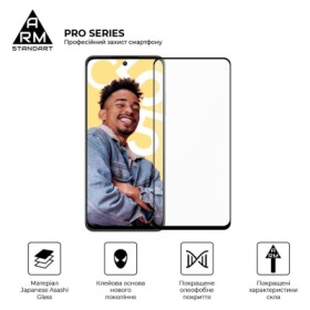 Скло захисне Armorstandart Pro Realme C55 Black (ARM67931)