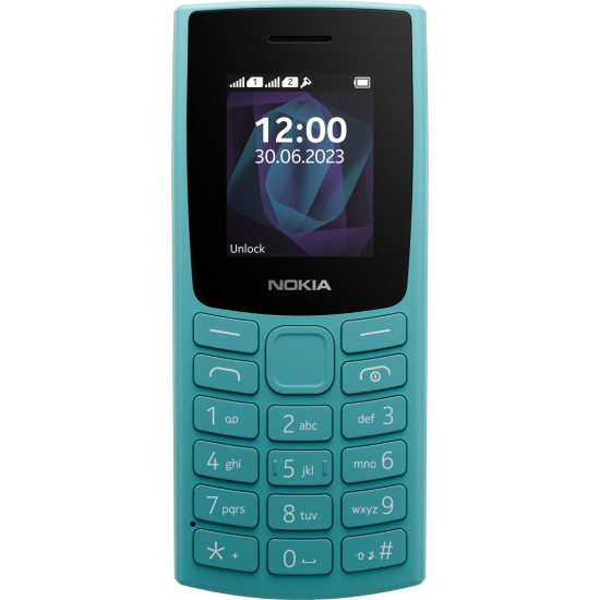 Мобільний телефон Nokia 105 SS 2023 Cyan Мобільний телефон Nokia 105 SS 2023 Cyan