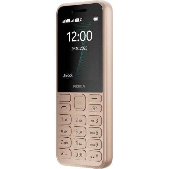 Мобільний телефон Nokia 130 DS 2023 Light Gold Мобільний телефон Nokia 130 DS 2023 Light Gold