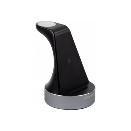 Зарядний пристрій Verbatim 2in1 Apple Watch and iPhone Charging Stand (49555) Зарядний пристрій Verbatim 2in1 Apple Watch and iPhone Charging Stand (49555)