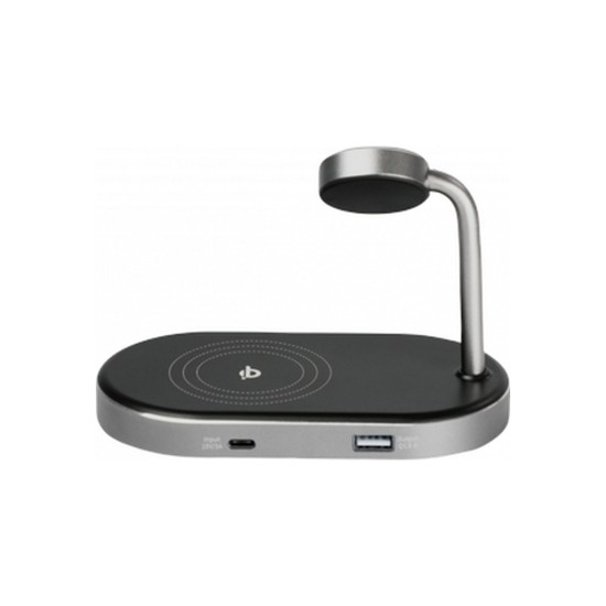 Зарядний пристрій Verbatim 3in1 Apple Watch and iPhone Charging Stand (49556) Зарядний пристрій Verbatim 3in1 Apple Watch and iPhone Charging Stand (49556)