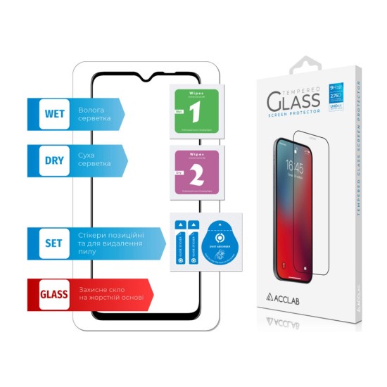Стекло защитное ACCLAB Full Glue Oppo A73 (1283126511141) Стекло защитное ACCLAB Full Glue Oppo A73 (1283126511141)