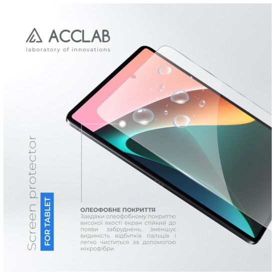 Стекло защитное ACCLAB Full Glue Xiaomi PAD 5 11" (1283126575587) Стекло защитное ACCLAB Full Glue Xiaomi PAD 5 11" (1283126575587)