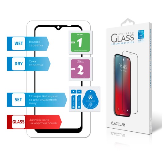 Стекло защитное ACCLAB Full Glue Xiaomi Redmi 9A/9C (1283126508820) Стекло защитное ACCLAB Full Glue Xiaomi Redmi 9A/9C (1283126508820)