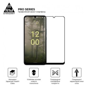 Скло захисне Armorstandart Pro Nokia C31 Black (ARM64946)