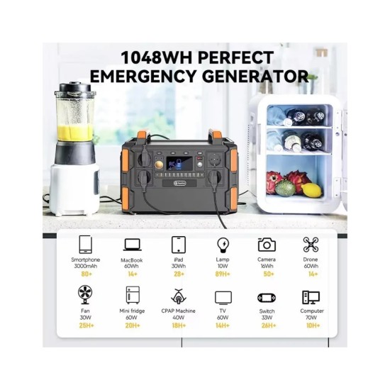 Зарядна станція FlashFish F132, 1000W (F132) Зарядна станція FlashFish F132, 1000W (F132)