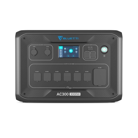 Зарядна станція BLUETTI PowerOak AC300 3000W без акумулятора (AC300) Зарядна станція BLUETTI PowerOak AC300 3000W без акумулятора (AC300)