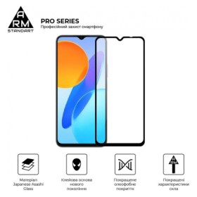Скло захисне Armorstandart Pro Honor X6 / X6a Black (ARM69381)