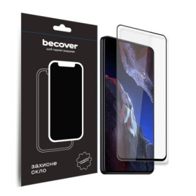 Скло захисне BeCover Poco F5 Pro Black (709744)
