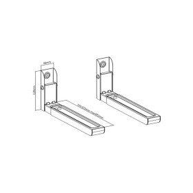 Кронштейн для СВЧ Gembird WM-U30-01-W