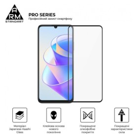 Скло захисне Armorstandart Pro Honor X7a Black (ARM69380)
