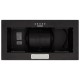 Вытяжка кухонная Eleyus UNIA 800 LED 52 BL Вытяжка кухонная Eleyus UNIA 800 LED 52 BL