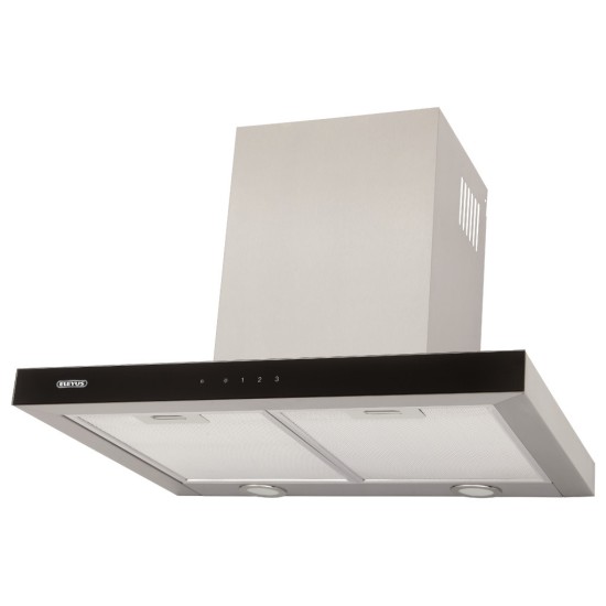 Витяжка кухонна Eleyus ONIX 1200 LED 60 IS+BL Витяжка кухонна Eleyus ONIX 1200 LED 60 IS+BL