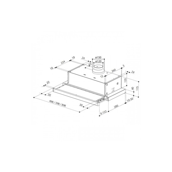 Витяжка кухонна Faber Flexa Ng Hip Bk A60 (315.0635.109) Витяжка кухонна Faber Flexa Ng Hip Bk A60 (315.0635.109)