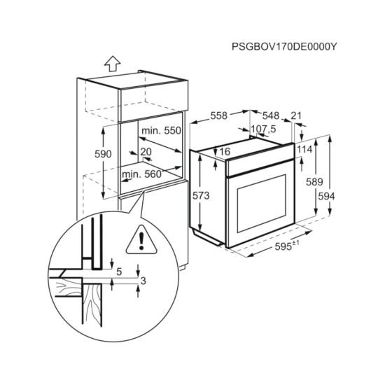 Духова шафа Electrolux EOD6C77WV Духова шафа Electrolux EOD6C77WV
