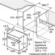 Духова шафа Bosch HSG7361B1 Духова шафа Bosch HSG7361B1