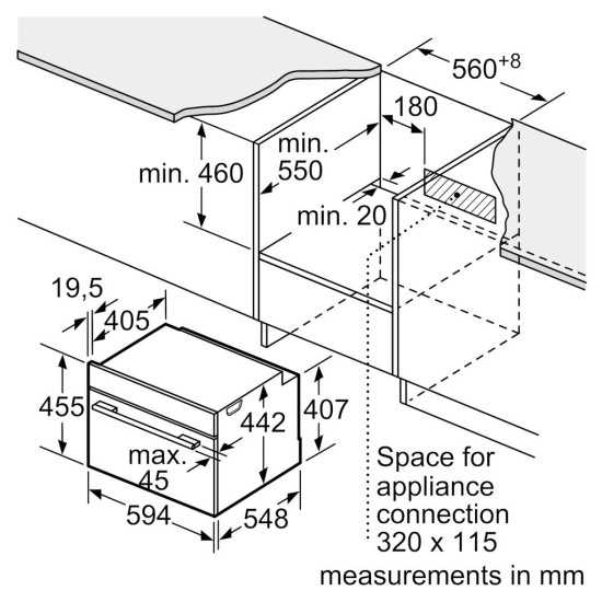 Духова шафа Siemens CM724G1B1 Духова шафа Siemens CM724G1B1