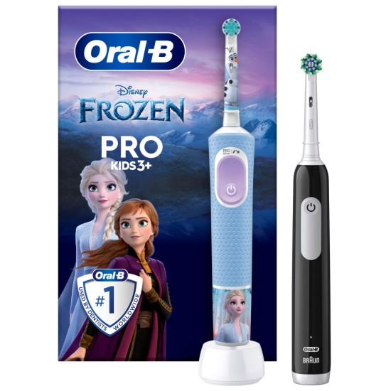 Електрична зубна щітка Oral-B Pro Series 1 + Oral-B Pro Kids «Крижане серце» (8006540784372) Електрична зубна щітка Oral-B Pro Series 1 + Oral-B Pro Kids «Крижане серце» (8006540784372)