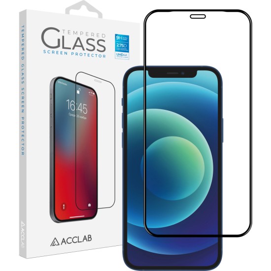 Стекло защитное ACCLAB Full Glue Apple iPhone 12 (1283126508219) Стекло защитное ACCLAB Full Glue Apple iPhone 12 (1283126508219)