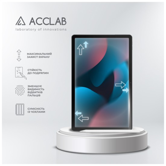 Стекло защитное ACCLAB Full Glue Lenovo Tab M10 Plus 3rd/TB-125F 10.6'' (1283126578038) Стекло защитное ACCLAB Full Glue Lenovo Tab M10 Plus 3rd/TB-125F 10.6'' (1283126578038)