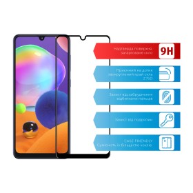 Стекло защитное ACCLAB Full Glue Samsung A31 (1283126508578)