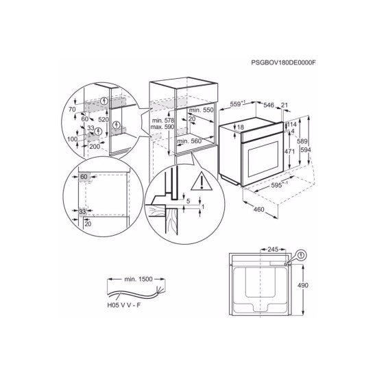 Духова шафа AEG BSK792280M Духова шафа AEG BSK792280M