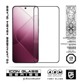 Скло захисне Armorstandart Icon Xiaomi 14 Black (ARM72902)