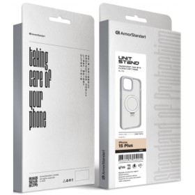 Чехол для мобильного телефона Armorstandart Unit Stand Apple iPhone 15 Plus Grey (ARM70575)