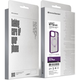 Чехол для мобильного телефона Armorstandart Unit Stand Apple iPhone 15 Plus Purple (ARM70573)