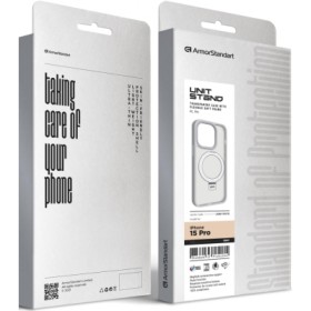 Чехол для мобильного телефона Armorstandart Unit Stand Apple iPhone 15 Pro Grey (ARM70579)