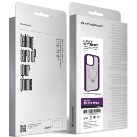 Чехол для мобильного телефона Armorstandart Unit Stand Apple iPhone 15 Pro Max Purple (ARM70581)