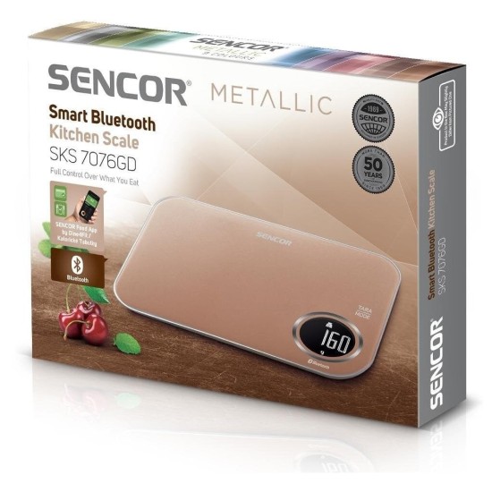 Весы кухонные Sencor SKS7076GD Весы кухонные Sencor SKS7076GD