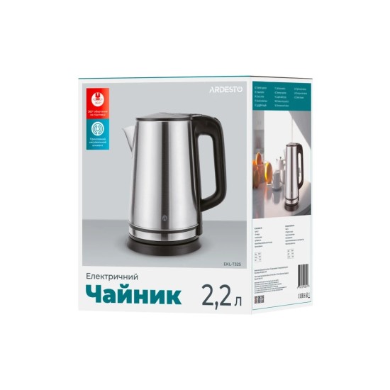Електрочайник Ardesto EKL-T32S Електрочайник Ardesto EKL-T32S