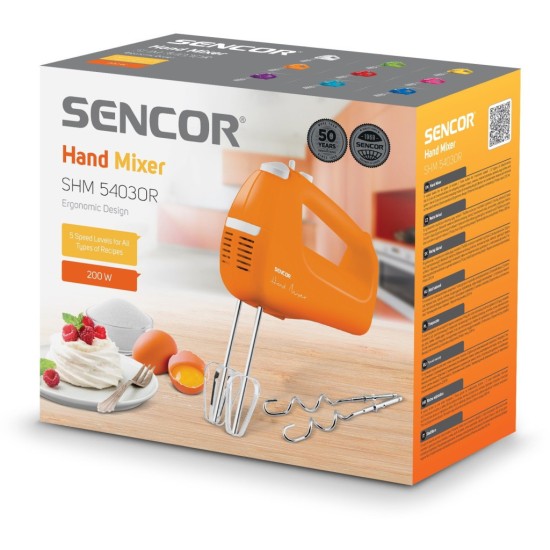 Миксер Sencor SHM5403OR Миксер Sencor SHM5403OR