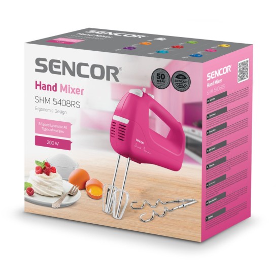 Миксер Sencor SHM5408RS Миксер Sencor SHM5408RS
