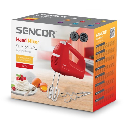 Миксер Sencor SHM5404RD Миксер Sencor SHM5404RD
