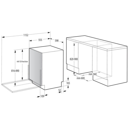 Посудомийна машина Gorenje GV693C61AD Посудомийна машина Gorenje GV693C61AD