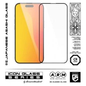 Скло захисне Armorstandart Icon 3D Apple iPhone 15 Black (ARM68213)