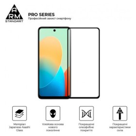 Скло захисне Armorstandart Pro Tecno Spark Go 2024 (BG6) Black (ARM73614)