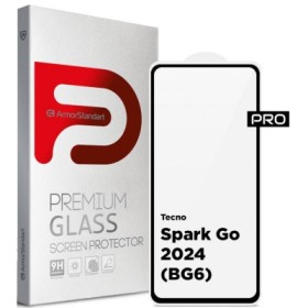 Скло захисне Armorstandart Pro Tecno Spark Go 2024 (BG6) Black (ARM73614)