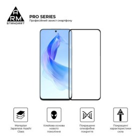 Скло захисне Armorstandart Pro Honor 90 Lite Black (ARM73683)